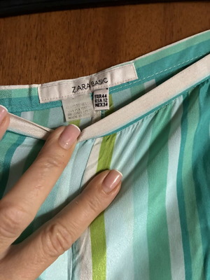 Zara pants like new, colorful, size L 40 12