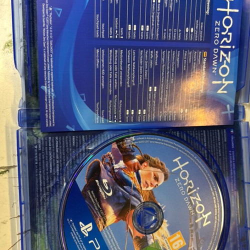 Horizon Zero Dawn PS4 used adventure game