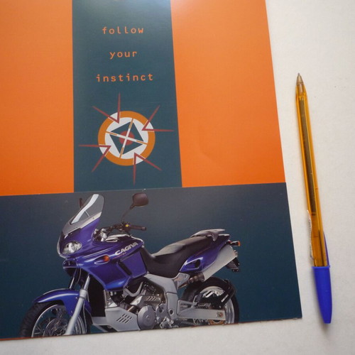 Cagiva Navigator 1000 brochure new with photos and features