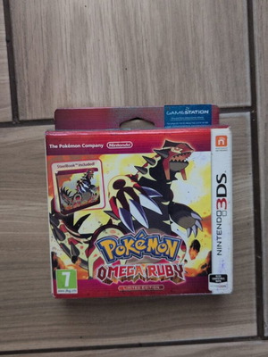 Omega Ruby Steelbook Nintendo 3DS game