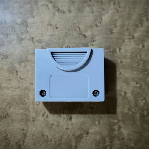 Nintendo 64 Controller Pak used gray memory card