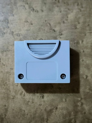 Nintendo 64 Controller Pak used gray memory card