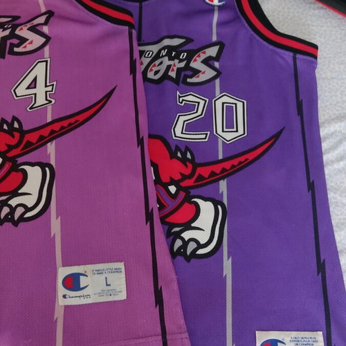 Toronto Raptors NBA jersey used Vinsenco Esposito 95-96