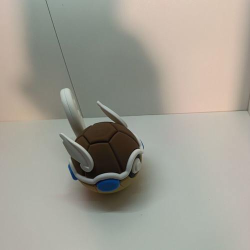 Wartortle Pokéball Clicker 3D printed collectible