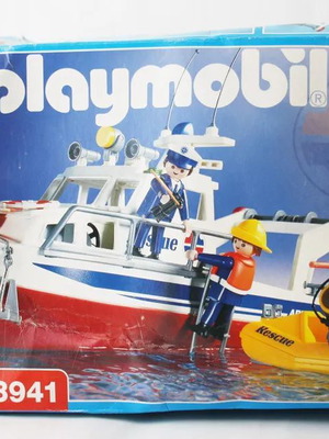 Playmobil 3941 Σωστικό Σκάφος 2000 καινούργιο, χαλασμένο κουτί