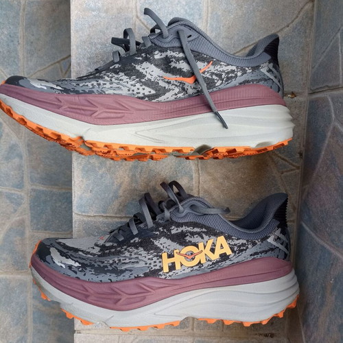 Hoka Stinson 7 Trail Running Shoes like new, size 45