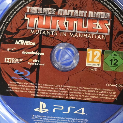 Teenage Mutant Ninja Turtles Mutants in Manhattan PS4 game