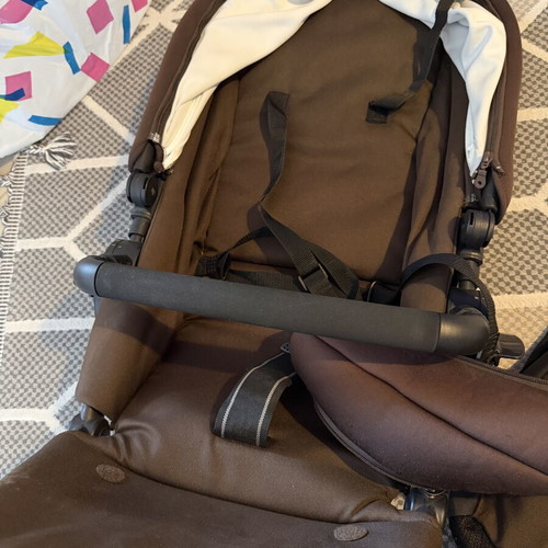 Jane Rider 3in1 stroller system, brown/bronze