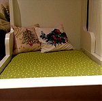  Ikea επεκτεινομενο κρεβατι busunge με στρωμμα επεκτεινομενο vyssa