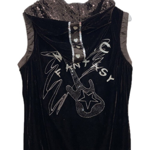 Y2K vest S brown like new
