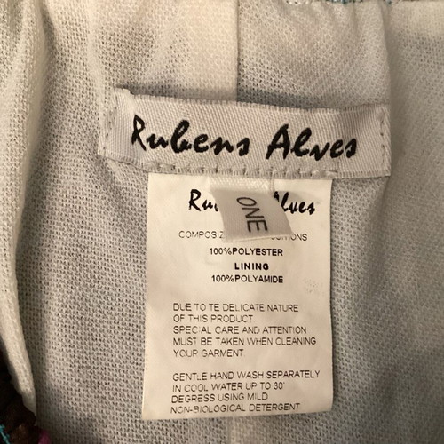 Maxi dress Rubens Alves like new, colorful, airy