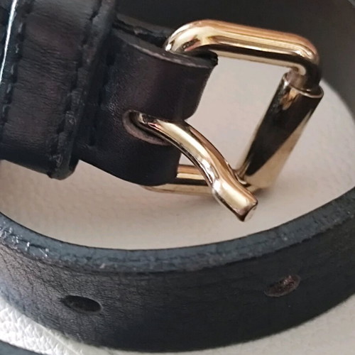 Burberry vintage leather belt like new, brown, size 80