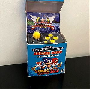 SEGA MEGA DRIVE Sonic Arcade Nano Sonic hedgehog 1&2 new