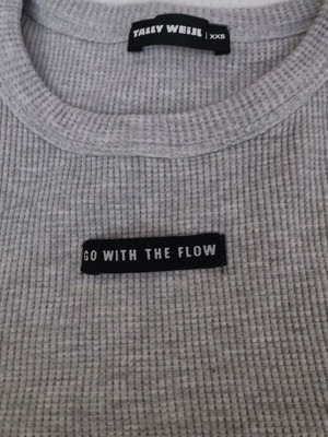 Crop top gray size XXS like new