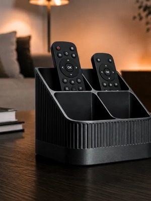 Remote Control Organizer Stand, black