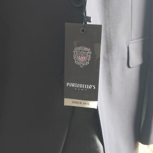 Portobellos men's suit new with tags size 56 blue