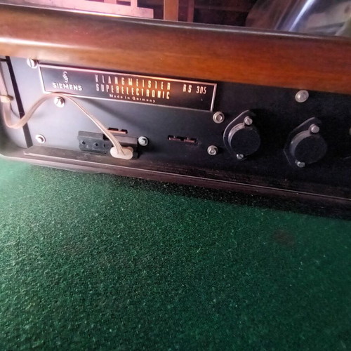 Siemens Klangmeister Superelectronic Rs 305 amplifier used with speakers