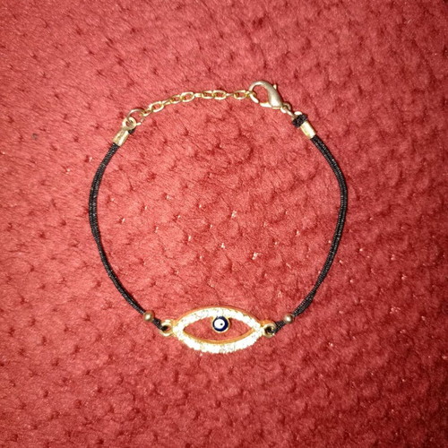 Bracelet with evil eye like new