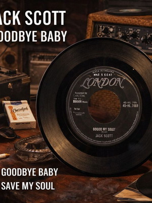 Jack Scott Goodbye Baby vinyl used, rock