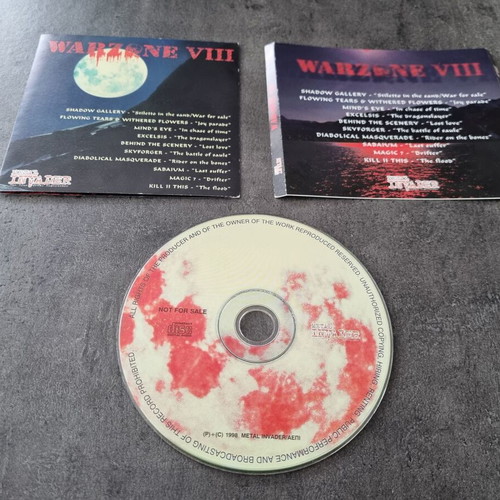 Warzone VIII Metal Invader CD, metal compilation