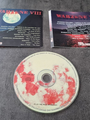 Warzone VIII Metal Invader CD, metal compilation