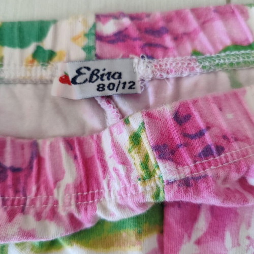 Girls' leggings pack of 5 size 11/12 like new, multicolor