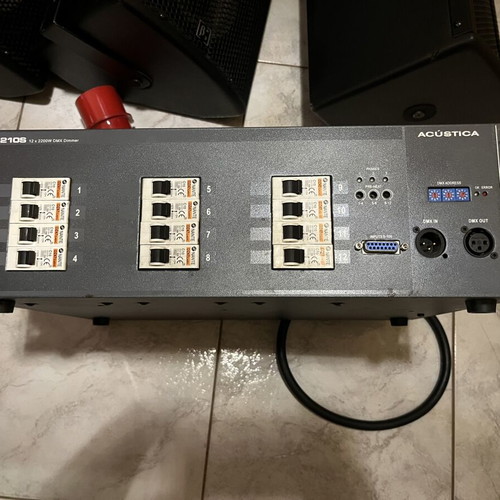 Acustica D1210S professional DMX dimmer, 12 channels