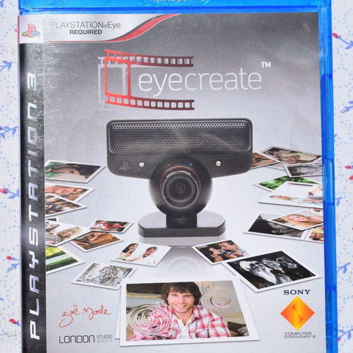 Eyecreate game for PlayStation 3 mint, photo-video