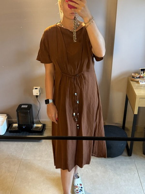 Zara dress, brown, size M