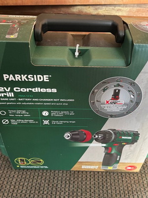 Parkside 2 σε 1 δραπανοκατσαβίδο-βιδολόγος μπαταρίας 12V καινούργιο