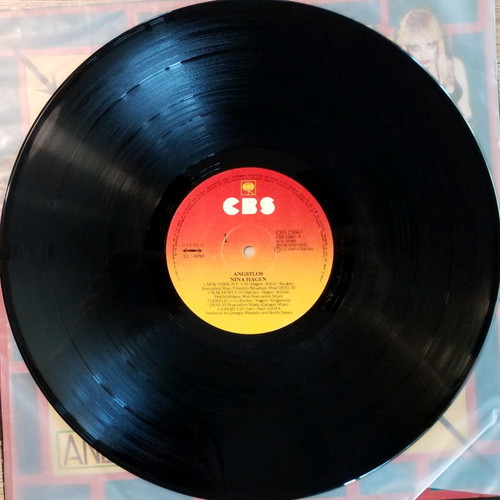 Nina Hagen Angstlos vinyl used, rock