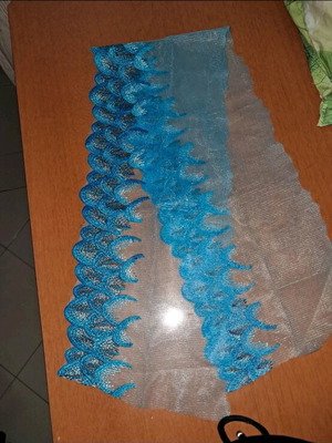 Δαντέλα καινούργια 19×91 εκατοστά