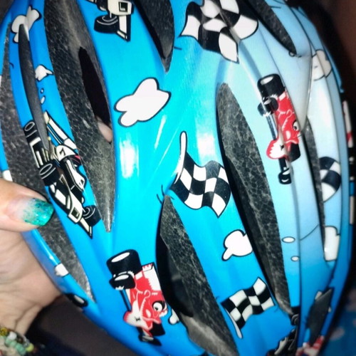 Children's bicycle helmet used, size S/M