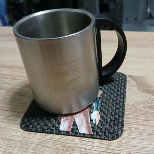 Black Clover Yuno Coaster new, woven vinyl