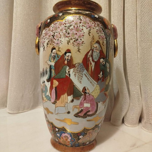 Porcelain vase large 40 cm like new