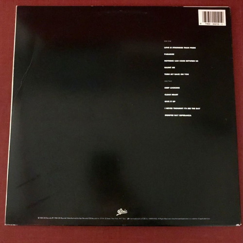 Sade Stronger Than Pride LP 1988 used, Epic US Carrollton pressing