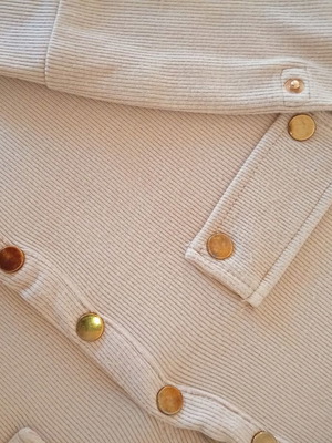 Guess polo shirt with collar, beige
