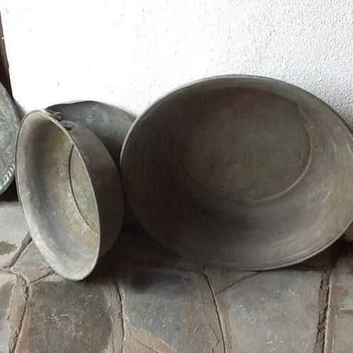 Copper items used, very old, from 1955 era