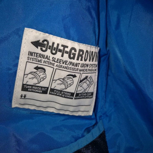 Columbia jacket with detachable fleece like new, size S, blue