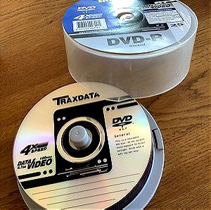 2 TRAXDATA DVD+R RW 4x speed 4.7GB 120mins
