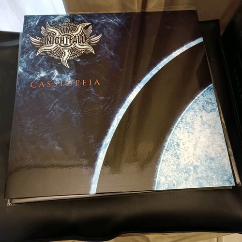 Nightfall Cassiopeia vinyl record new, limited transparent vinyl