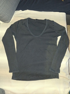 Zara grey long-sleeve top like new, size XL