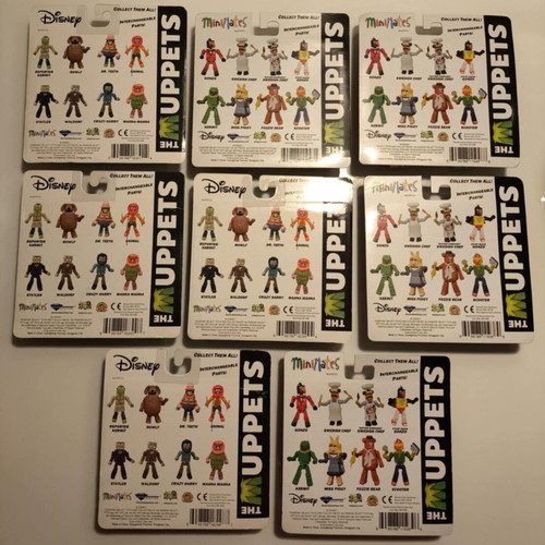MiniMates Disney The Muppets Series 1 & Series 2 new figures