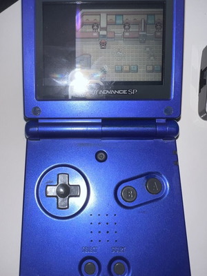 Gameboy Advance SP 001 handheld console