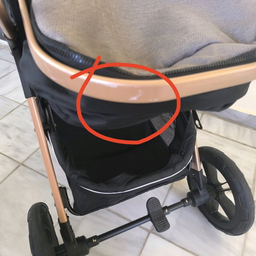 3-in-1 stroller used in excellent condition