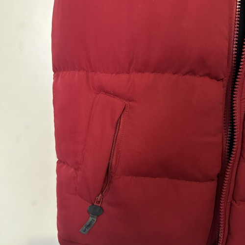 Tex Basic sleeveless puffer vest red size M like new