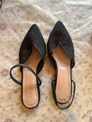 Labrini women's leather shoes like new, black size 37