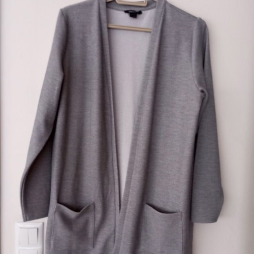 Esmara Everyday grey long knitted cardigan M/L