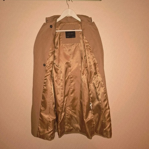 Zara trench coat new, beige, size M