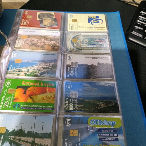 Phone cards collection used 509 pieces 1992-2005